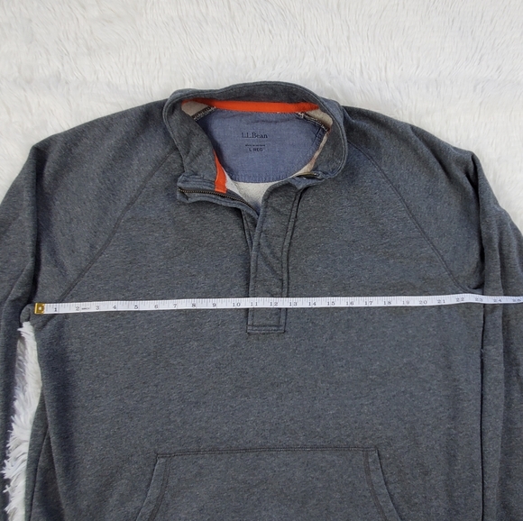 LL Bean Large Pullover Gray Sweatshirt - Very good condition - Picture 5 of 7